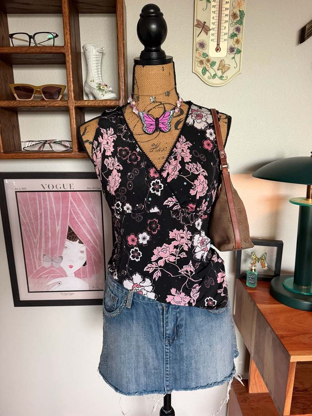 Fairy core babydoll Whimsigoth y2k cami tank top